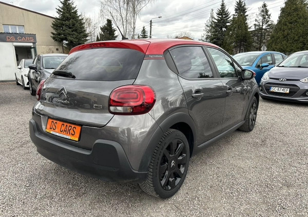 Citroen C3 cena 47900 przebieg: 87000, rok produkcji 2019 z Częstochowa małe 466